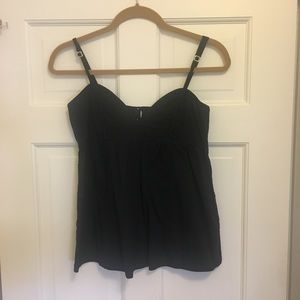Marc Jacobs cotton tank with adjustable straps